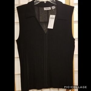 Chico's Travelers Sleeveless Dale Top